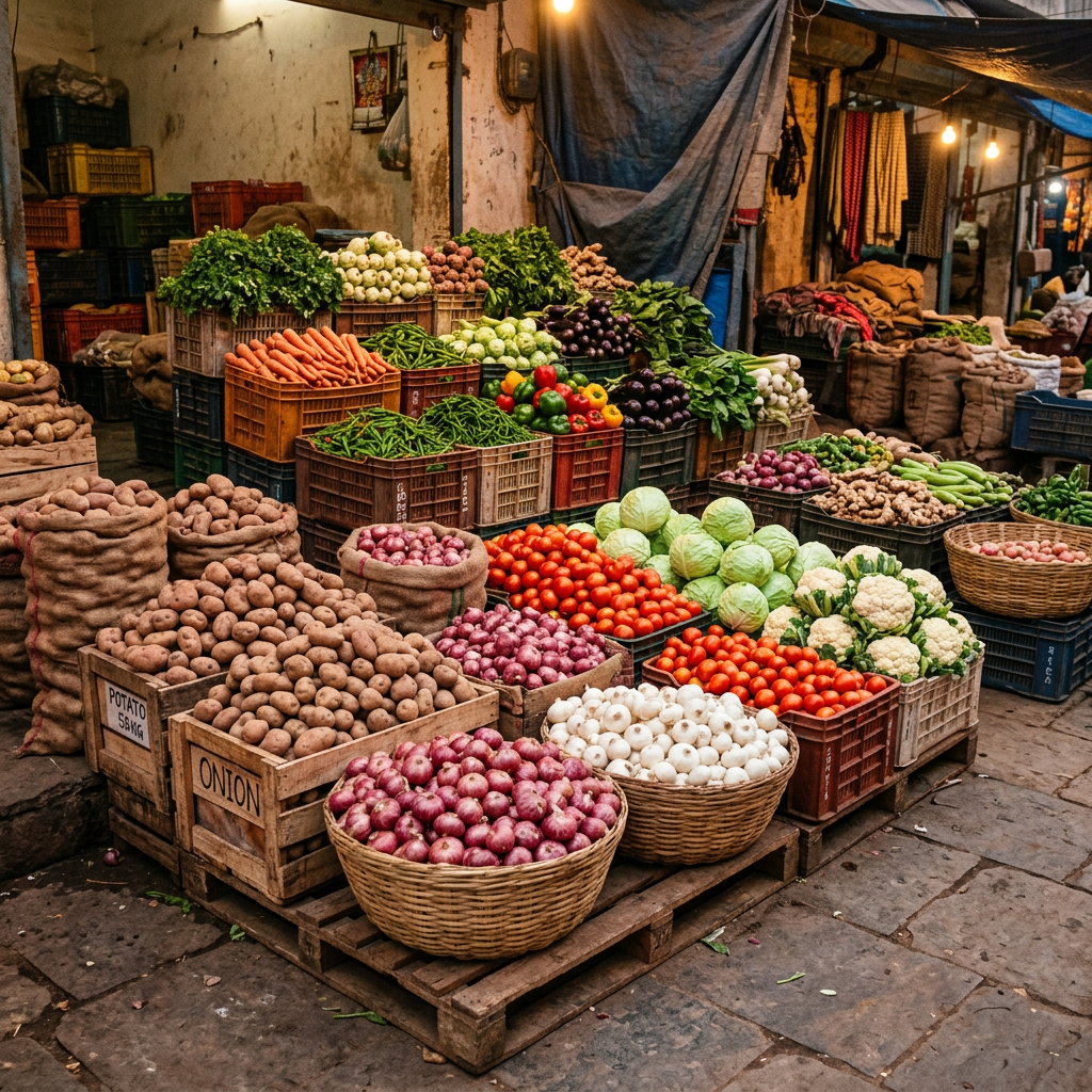 Bulk vegetable supply for weddings and catering in Bettiah